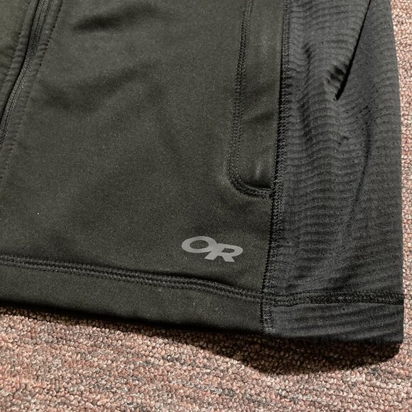 OR Outdoor Research Black Vigor Jacket Full Zip Outdoor Hiking Women’s Size M - Picture 6 of 10